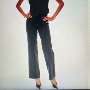 The farrah hi-rise wide Jean